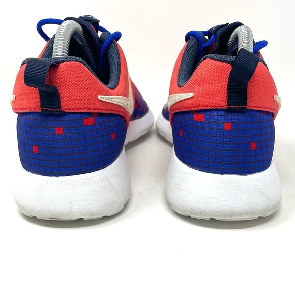 Nike Roshe One Print GS Light Crimson Blue Youth 6.5 - Picture 5 of 8